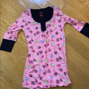 Betsey Johnson warm pj’s - M